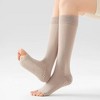 Anna-Kaci Unisex Non-Slip Crew Socks Two-Pack with Gripper Soles and Soft Stretch Fabric - 2 of 4