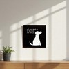 Slickblue 7x7 Dog Quote Wood Sign – Lab Testing Food Humor for Pet Owners' Kitchen or Home, Color Options - 2 of 3