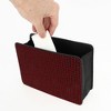 Unique Bargains Car Trash Can Portable Seat Back Trash Bin Red 1 Pc - 4 of 4