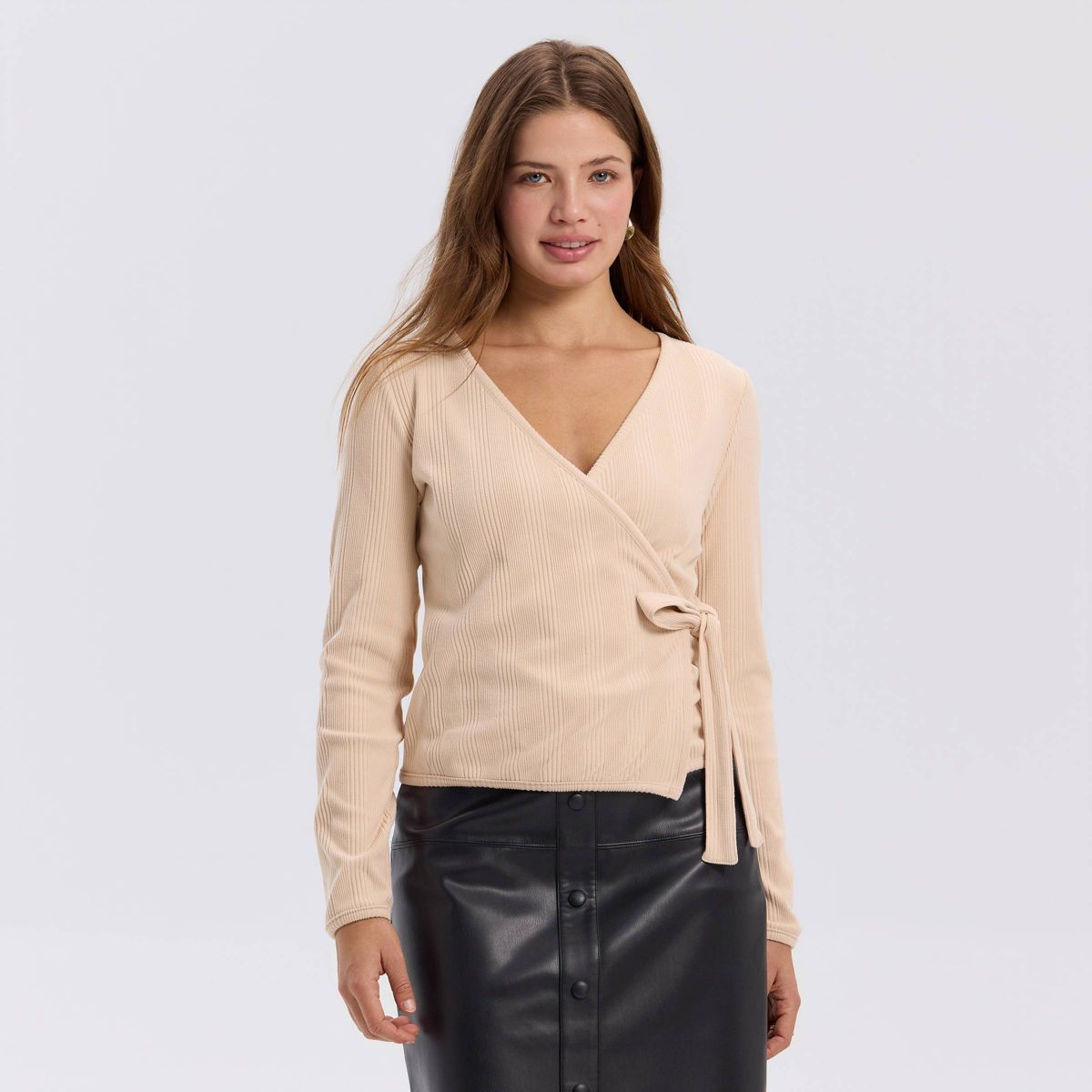 Women's Wrap-Tie Top - A New Day™
