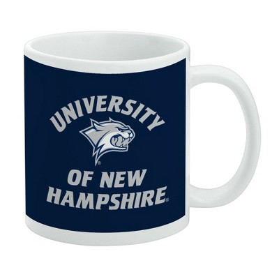 New Hampshire Wildcat Ceramic Coffee Mug Novelty Gift Mugs for Coffee Tea and Hot Drinks 11oz White
