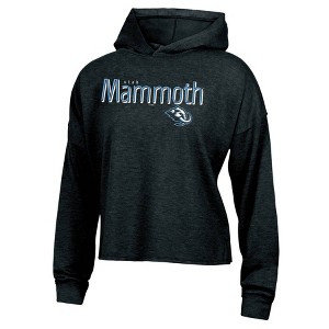 NHL Utah Hockey Women's Dark Fleece Hooded Sweatshirt - 1 of 3