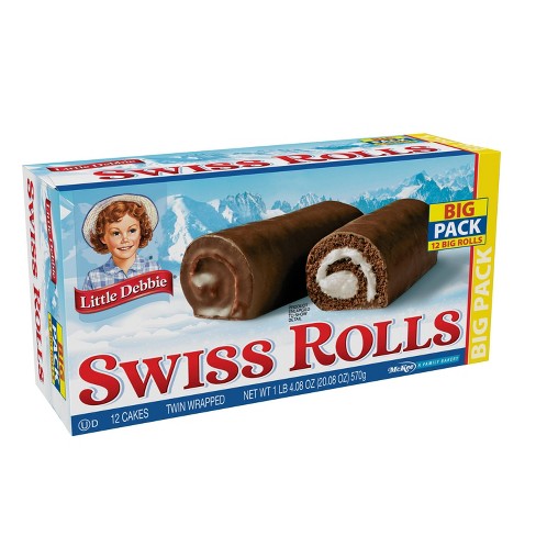 Little Debbie Swiss Rolls - 12pk/20.08oz : Target