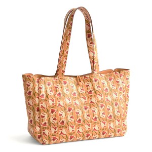 Vera Bradley Women's Leather Small Hathaway Tote - 1 of 4