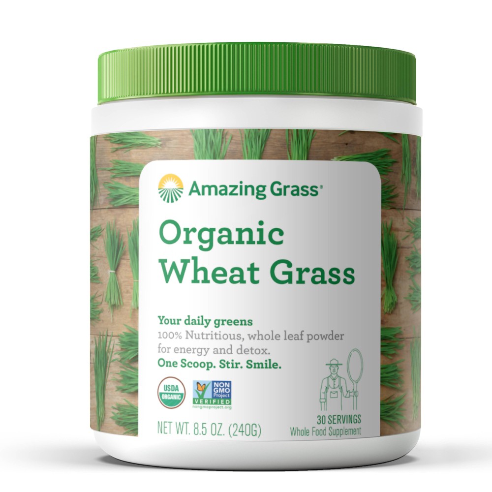 UPC 829835011001 product image for Amazing Grass Organic Wheat Grass Powder - 8.5oz | upcitemdb.com