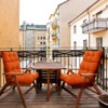 EAGLE PEAK Tufted Outdoor/Indoor High Back Patio Chair Cushions, Set of 2, 46'' x 22'' - 2 of 4