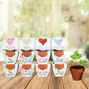 Buzzy Seeds 12pk Love Mini Rose Daisy Strawberry Forget-Me-Not Grow Pots Flower Kits - 4 of 4