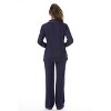 #FollowMe Womens Button-Down Pajama Pant Set with Notch Collar  Elegant & Comfortable Sleepwear - 3 of 3