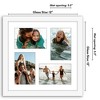 Americanflat 12x12 Collage Picture Frame - Fits Four 4x6 Photos or One 12x12 Picture - 2 of 4