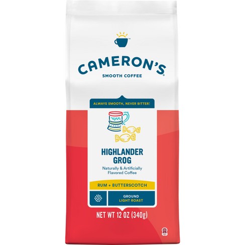 Cameron's Coffee Highlander Grog Light Roast Ground Coffee - 12oz : Target
