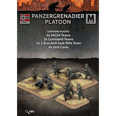 Panzergrenadier Platoon Miniatures Box Set