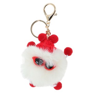 Unique Bargains Coal Ball Handbag Charm 1 Pc - 1 of 4