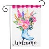 Briarwood Lane Garden Flag 12x18 For Outdoor Gardening Boot Spring Burlap For Spring Garden Flag Flags For Outside - 2 of 4