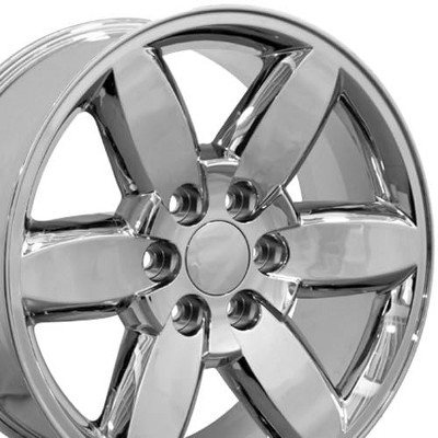 OE Wheels LLC CV94-20085-6550-31C Chrome Wheel Painted (20 x 8.5 inches /6 x 139 mm, 31 mm Offset)