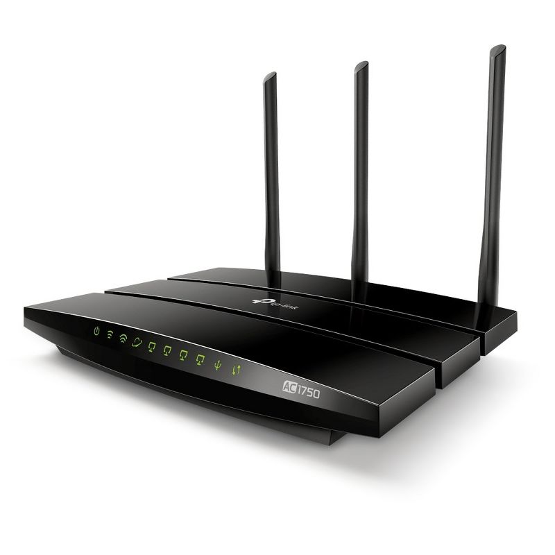 TP-Link AC1750 Smart Wi-Fi Router-5GHz Dual Band Gigabit Wireless Internet Routers for Home  Black (Archer A7) Manufacturer Refurbished, 2 of 5