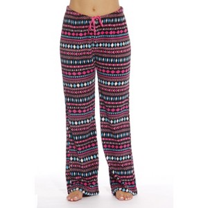 Aztec Ribbon Print Plush PJ Pant - 1 of 2