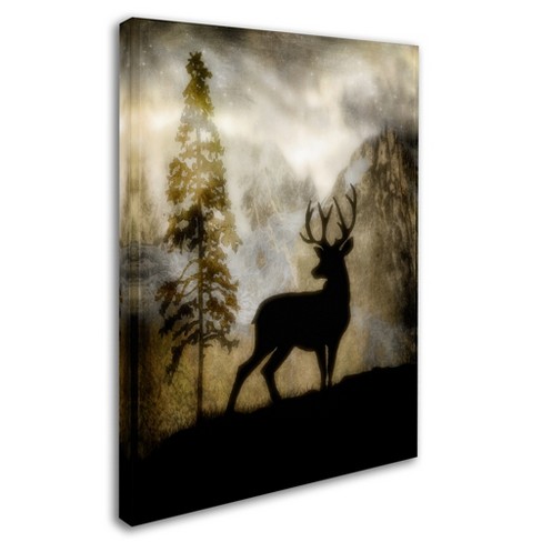 Trademark Fine Art - LightBoxJournal Mystic Deer Matted Framed Art - image 1 of 3