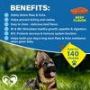 Beloved Pets Flea & Tick Support, Natural Chewable Pills for Dogs, 10 Oz - 1 Pack - 4 of 4