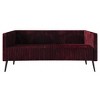 ChaletPosh Velvet Sofa - 3 of 4
