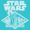 Girls Star Wars Join Darth Vader and Stormtroopers T Shirt - Tahiti Blue - Small - 2 of 4
