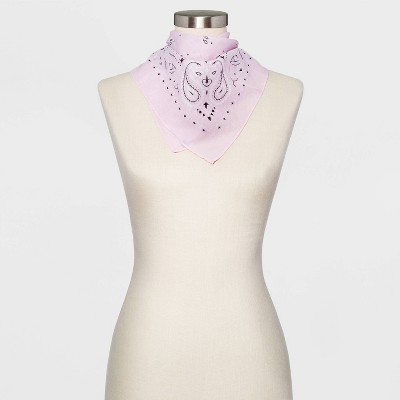 Women's Paisley Print Bandana - Wild Fable™ Purple