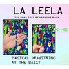 LA LEELA Women's House Daily Routine Evening Wear Vacation Holiday Casual Loungewear Loose Caftan Slit Dress Maxi House Sleep Shirt 2X-3X Blue, Floral - 2 of 4