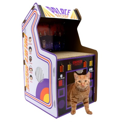 Kitty City Netflix Stranger Things Arcade Machine Cat Scratch House