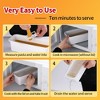 Itopfox Microwave Pasta Cooker with Strainer Lid, Water Level & Portion Measuring Device for Quick Meals, Ideal for Dorm, Office & Apartment Kitchens - 4 of 4