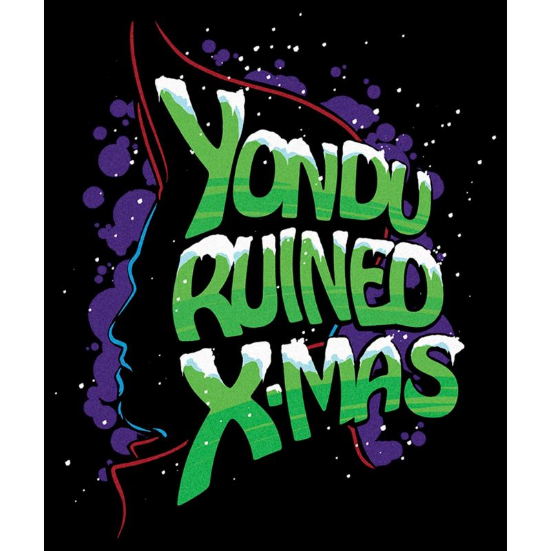 Men's Guardians of the Galaxy Holiday Special Yondu Ruined X-Mas T-Shirt, 2 of 6
