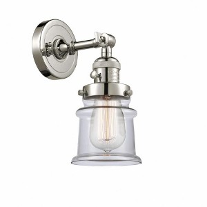Canton - 1 Light Wall Sconce In Industrial Style-11 Inches Tall and 5.25 Inches Wide - 1 of 1