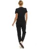 Saint Scrubs Womens 9-Pocket Medical Uniform Set- V-Neck Stretch Top with Seven Pocket Jogger Scrub Pant - 2 of 4