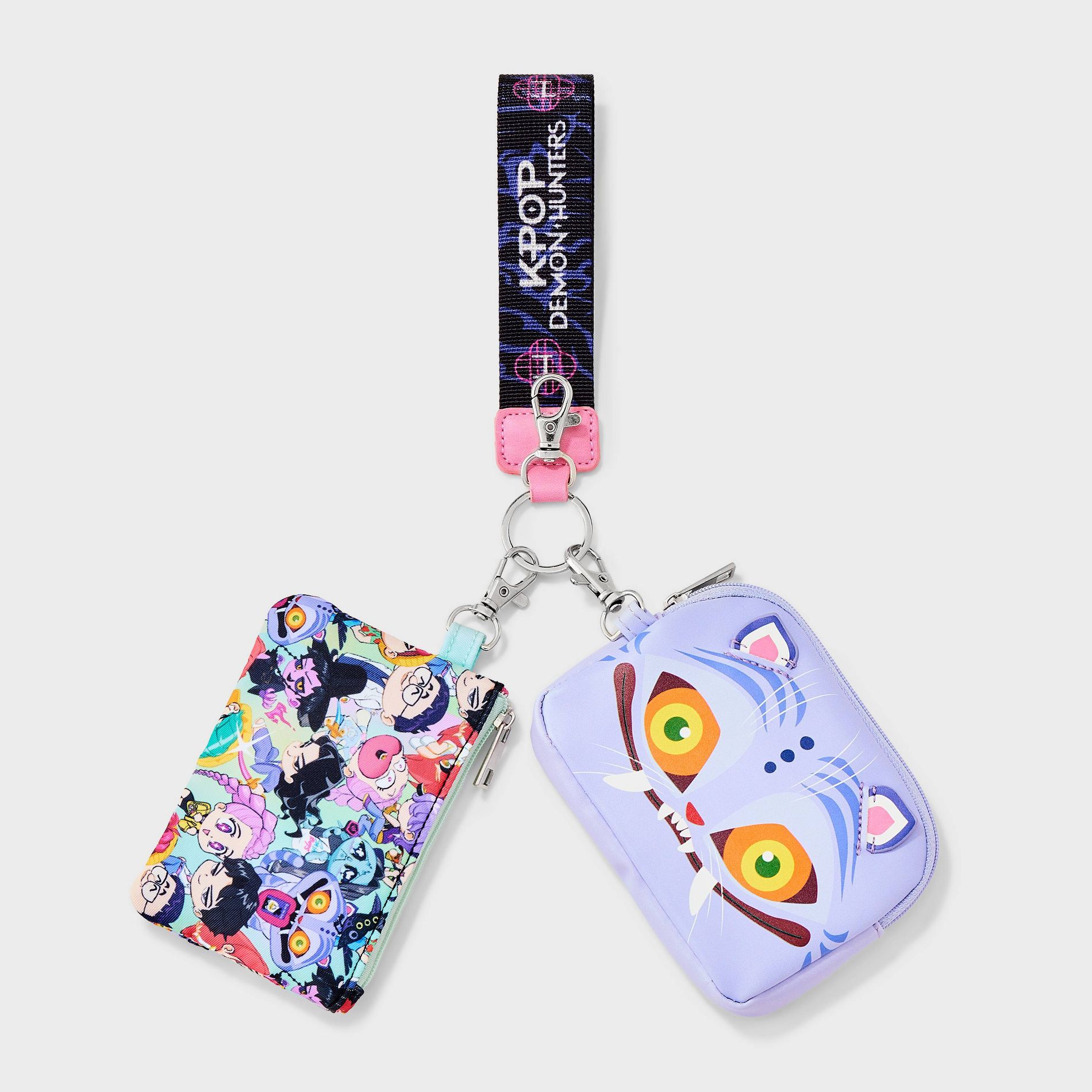 Girls' KPop Demon Hunters 2pc Wristlet Pouch
