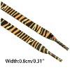 Elerevyo Printed Shoelaces Animal Pattern Flat Shoe Laces for Sneakers Shoestring 2 Pairs - 3 of 4