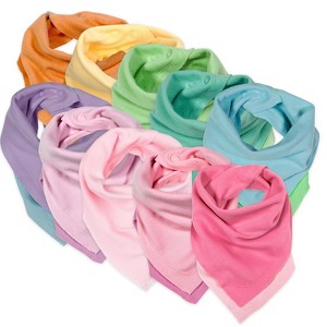 Honest Baby Multipack Organic Cotton Reversible Bandana Bibs - 1 of 2