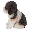 Design Toscano Black & White Cavalier King Charles Puppy Partner Collectible Dog Statue - 4 of 4