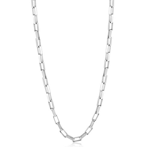 Men's Crucible Stainless Steel Polished Figaro Chain Necklace (6.9mm) :  Target