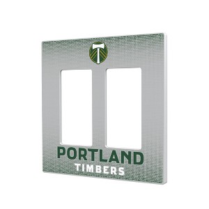 MLS Western Conference Teams Linen Hidden-Screw Light Switch Plate for Double Rocker - 1 of 4