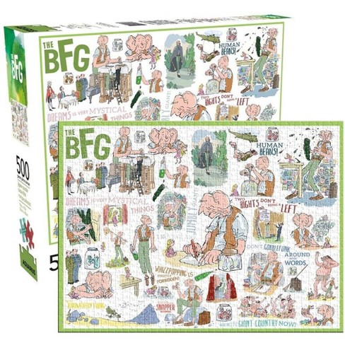 Nmr Distribution Dahl The Bfg 500 Piece Jigsaw Puzzle Target