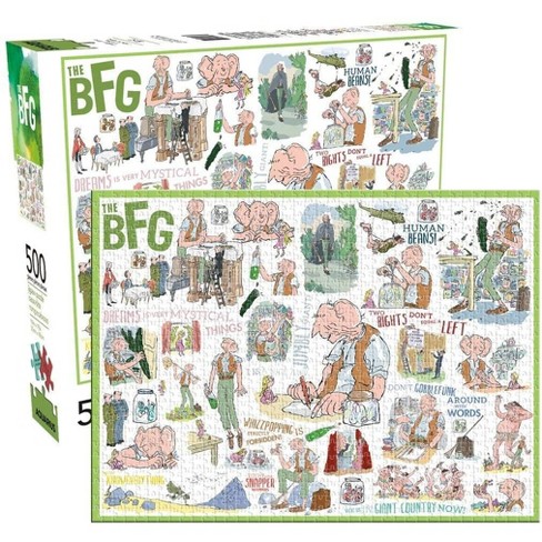 Nmr Distribution Dahl The Bfg 500 Piece Jigsaw Puzzle Target