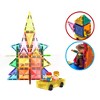 PICASSO-TILES 120 PC Travel Size Magnetic Tiles, Magnetic Building Blocks for Kids, Magnet for Kids 3+ - 2 of 4