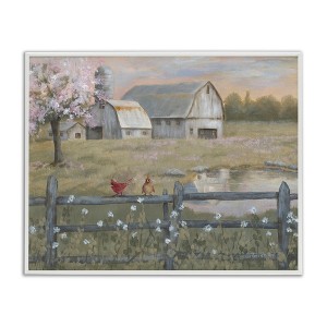Stupell Industries Blossoming Trees Country Farm, 20" x 16" - 1 of 4