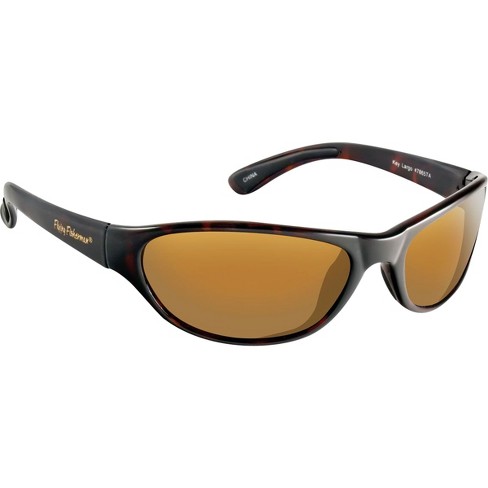 Flying Fisherman Key Largo Polarized Sunglasses - Tortoise/amber : Target