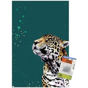 Trends International Snowtap - Jaguar Photobomb Unframed Wall Poster Prints - 1 of 4
