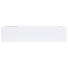 VidaXL Wash Basin 15.7"x8.7"x3.5" SMC White - 3 of 4