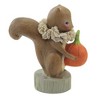 Fall 5.0 Inch Squirrel Holding Pumpkin Vintage-Style Figurine Figurines - 2 of 3