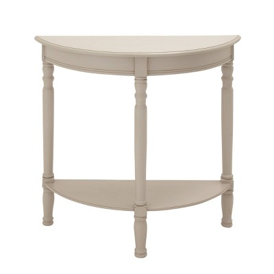 Farmhouse Wooden Console Table Cream - Olivia & May