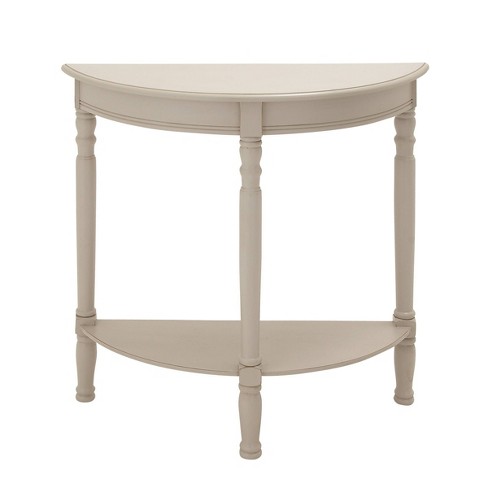 Set Of 2 Traditional Wood Console Tables With Mirror White - Olivia & May :  Target