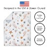 Sweet Jojo Designs Boy, Girl, Unisex/Gender Neutral Baby Crib Bedding Set - Seashells Multicolor 4pc - 4 of 4