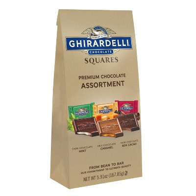 Ghirardelli Premium Assortment Chocolate Squares Bag - 5.91oz