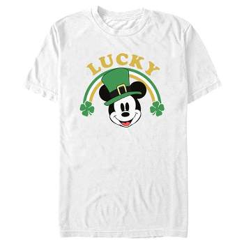 Men's Mickey & Friends Lucky Rainbow T-Shirt